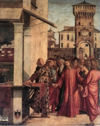 Carpaccio: Máté meghívása (1502) ; Magyar Kurír